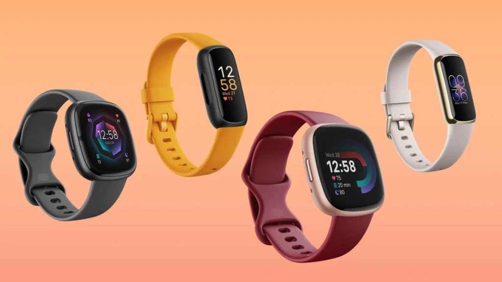 Fitbit Charge 6 and Galaxy Watch smartwatch side by side