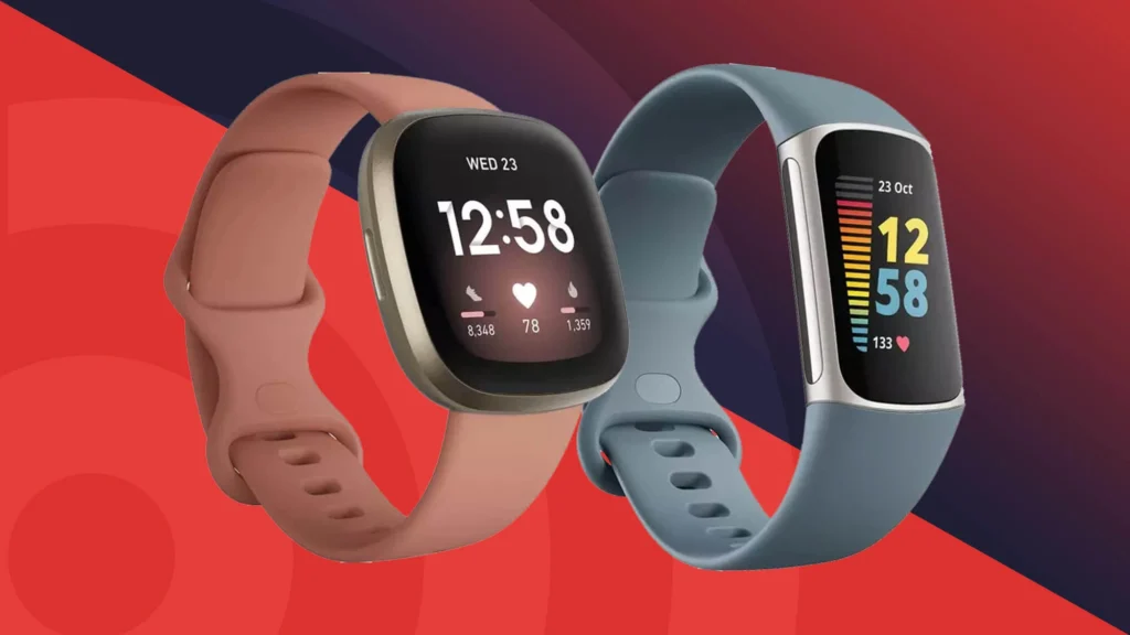 Fitbit Charge 6 fitness tracker with priority notifications on screen