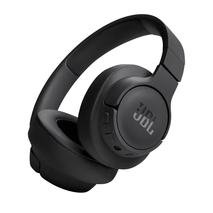 JBL Tune 720BT wireless headphones with Pure Bass, 76-hour battery, lightweight and foldable design