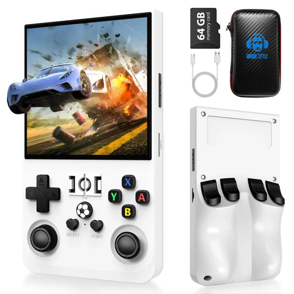 R36 Max Retro Handheld Gaming Console