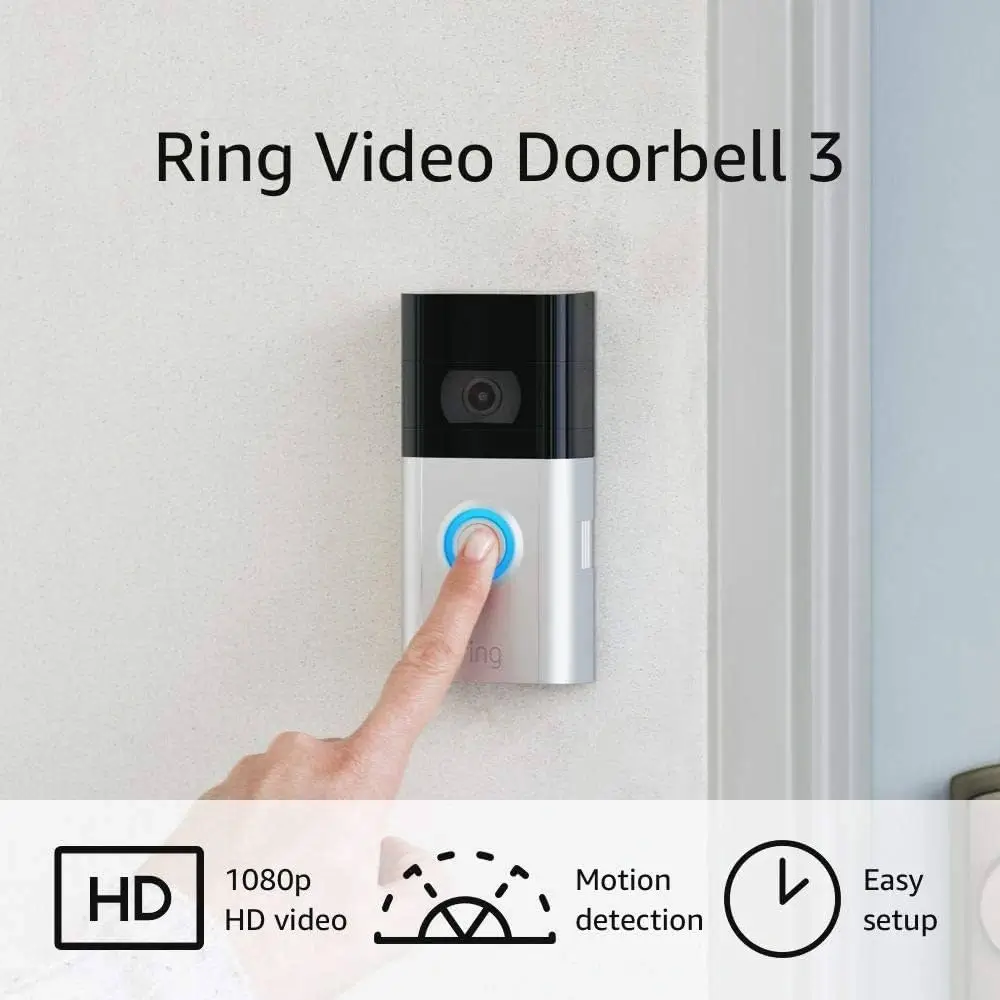 Ring Wired Doorbell Pro (newest model) – Best-in-class with cutting-edge features (existing doorbell wiring required)

