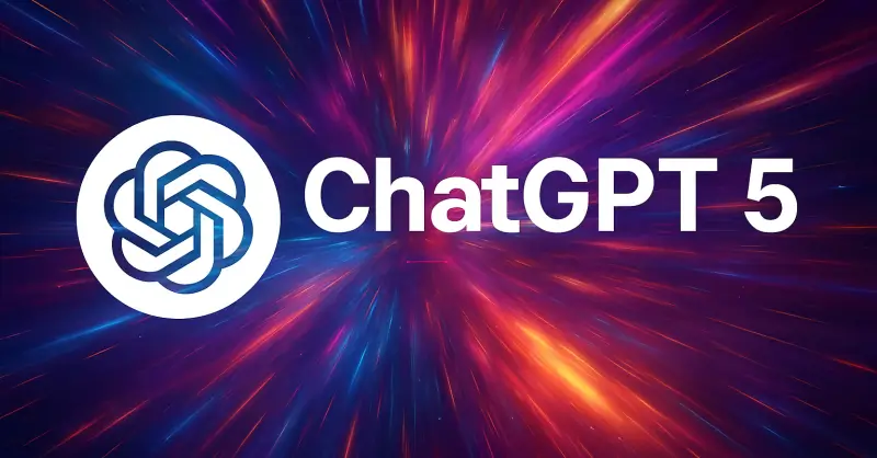 A stylized dark background with a swirling or wave-like motif; large bold text reads ‘ChatGPT-5 Hidden Features Productivity Hacks’ and beneath that, bright yellow text states ‘10 Tools