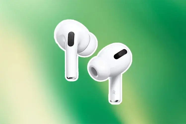 Apple AirPods Pro Hero image showcasing premium wireless earbuds with noise cancellation