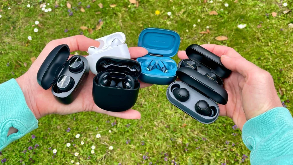 Jabra Elite 7 Pro wireless earbuds with adjustable noise cancellation and crystal-clear calls