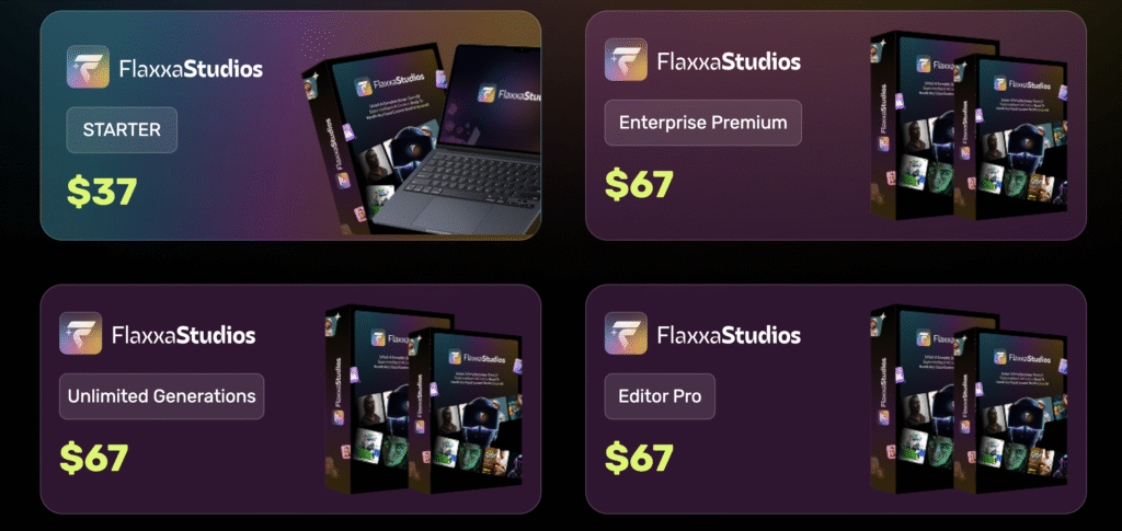 Flaxxa Studio AI Review 2025 – Versatile AI design tool for multiple creative fields