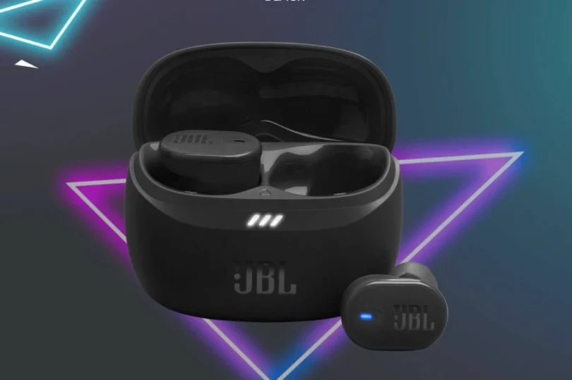 JBL Tune Buds 2 wireless earbuds with charging case cover